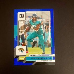 Laviska Shenault Jr.: Jacksonville Jaguars, Wide Receiver 2022 Press Proof #58